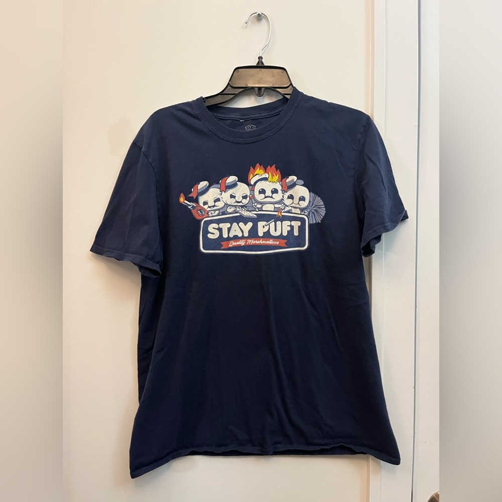 Funko Pop! Tees Ghostbusters Navy Shirt
